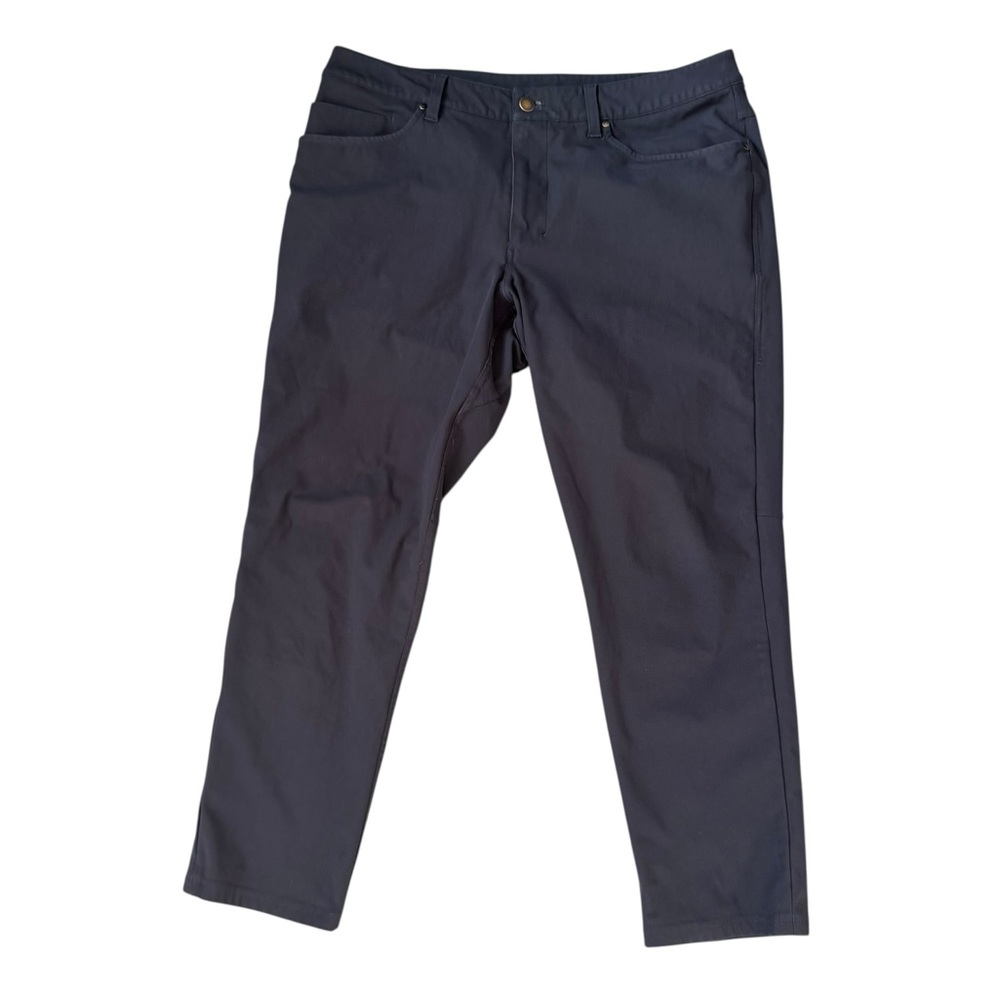 Lululemon Men’s Pants 36X27 Gray ABC Commission Pant Chino Tech Stretch Casual